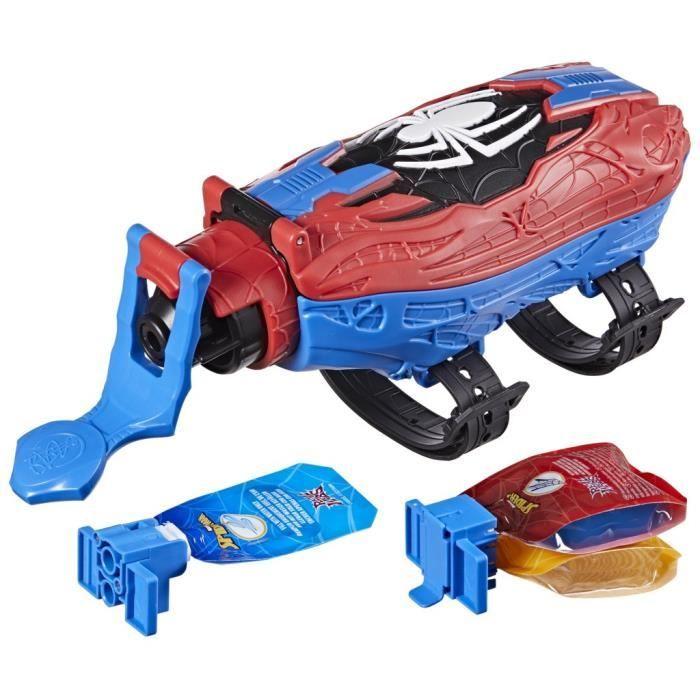 Lance-toile ultime Spider-Man blaster 2-en-1, jouet de déguisement Spider-Man, dès 5 ans, Marvel Spider-Man Real Webs