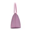 Longchamp Сумка через плечо женская, большая, из полиамидного холста с элементами из коровьей кожи, розовая