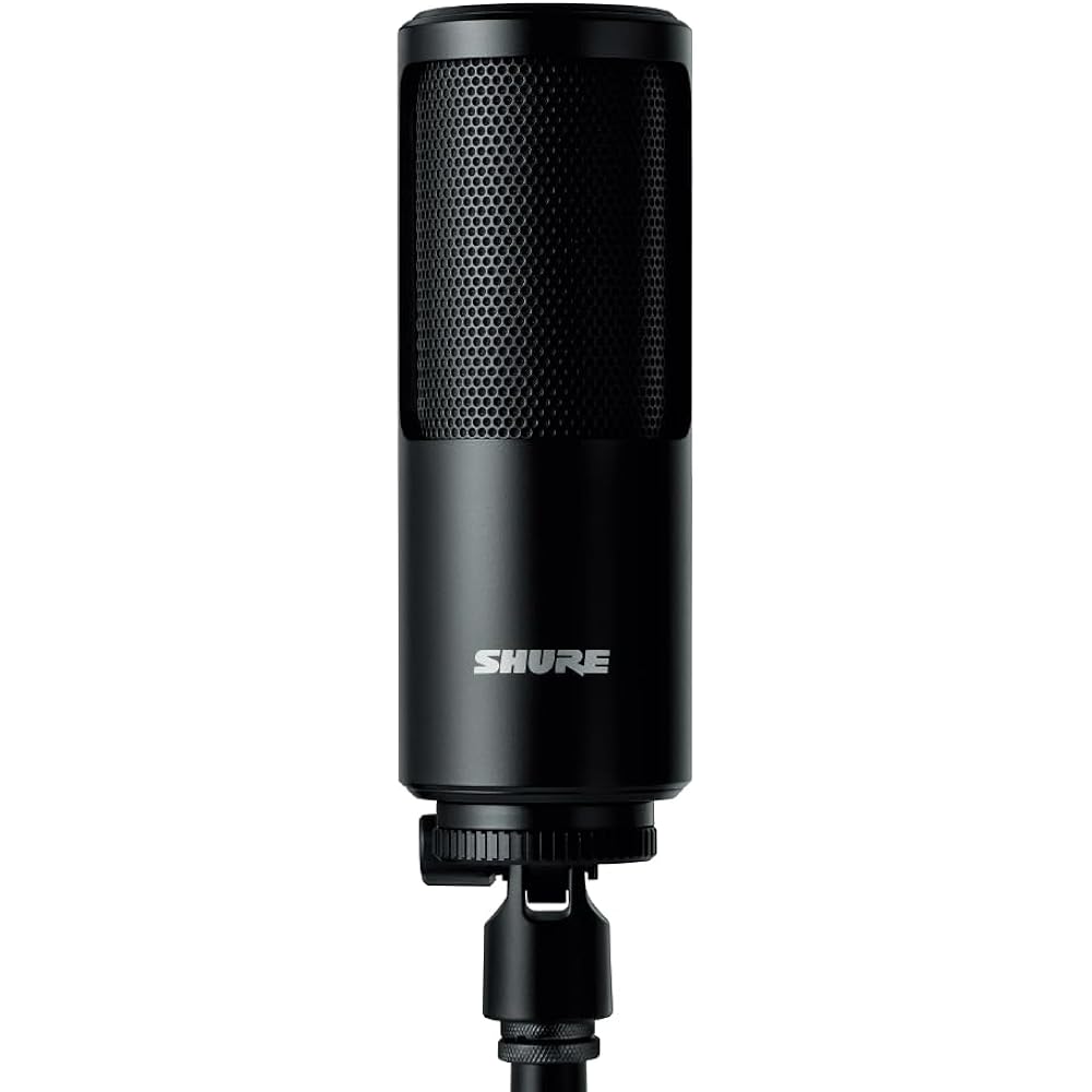 SHURE Sure SM4 Home Recording Microphone SM4-K: Condenser Microphone XLR Unidirectional Professio...