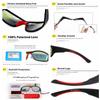 Queshark Polarized Cycling Sunglasses UV400 Sport Eyewear Women Men Fishing Hiking Glasses
