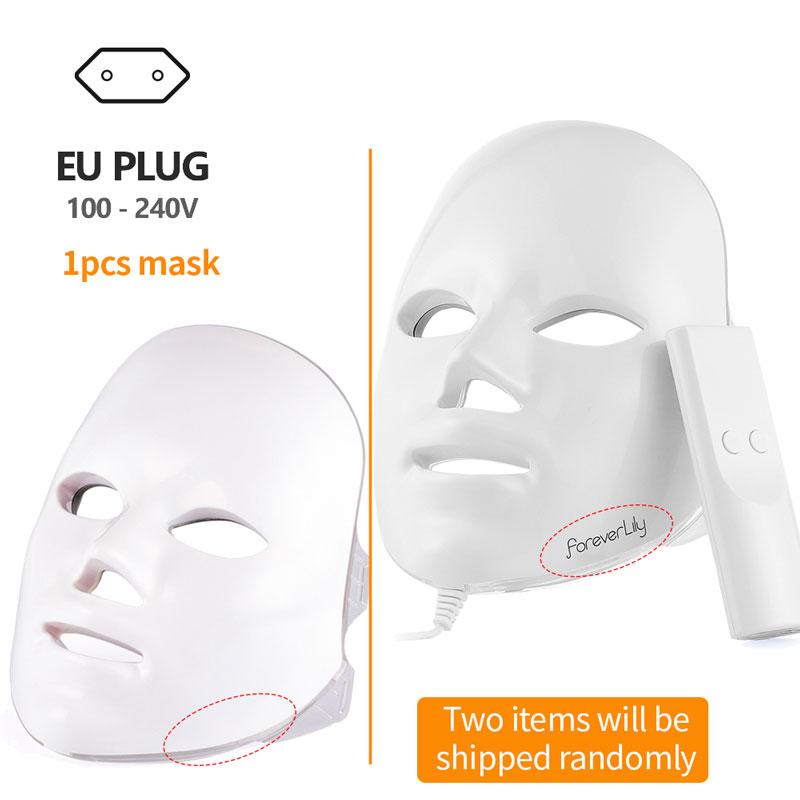 Facial LED Mask LED Photon Face Mask 7 Colors Light Beauty Mask Repair Skin Machine