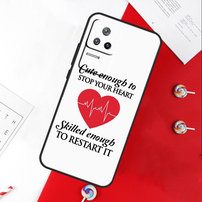 I'm A Nurse Quotes Cover For Xiaomi 11T 12T 13T 14T Pro 13 14 15 Ultra POCO X7 Pro X3 X5 X6 F5 F6 M6 Pro Case