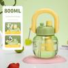 800 мл Непроливающийся поильник Спортивная бутылка для воды Милая пластиковая чашка Спорт на открытом воздухе