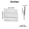 80 Lb Load Capacity Aluminum Alloy Material Bubble Level Included