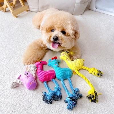 PETCA товары для собак олень буксир играть скрипучая игрушка для собак кукла 4 типа, 1 комплект