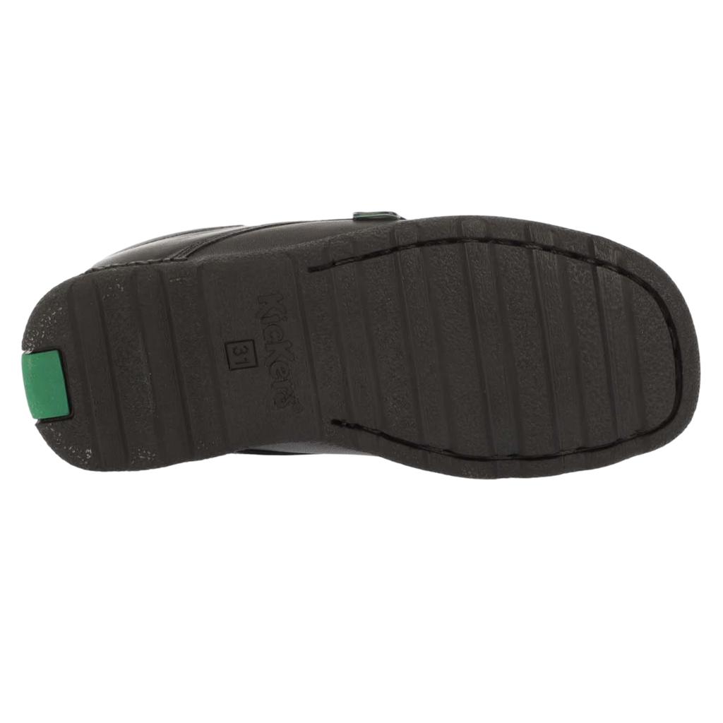 Kickers Boys Fragma Leather Slip-on School Shoes