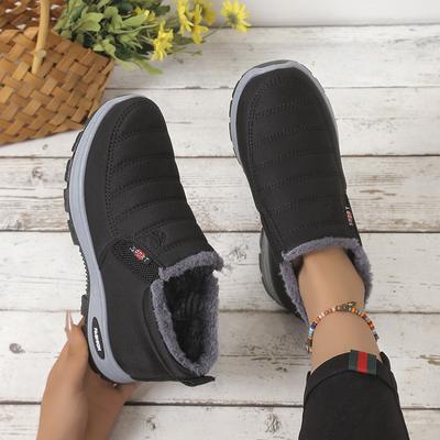 Парная обувь, Зимние ботинки, Нескользящая обувь, Короткие ботинки, Хлопковая обувь, Замшевая обувь, Толстая обувь