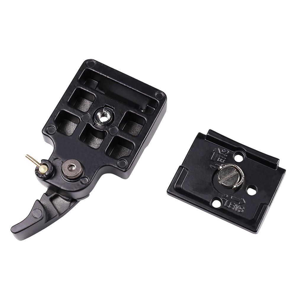 Quick Change Rectangular Plate Adapter Release Clip for Manfrotto 323 RC2 Tripod