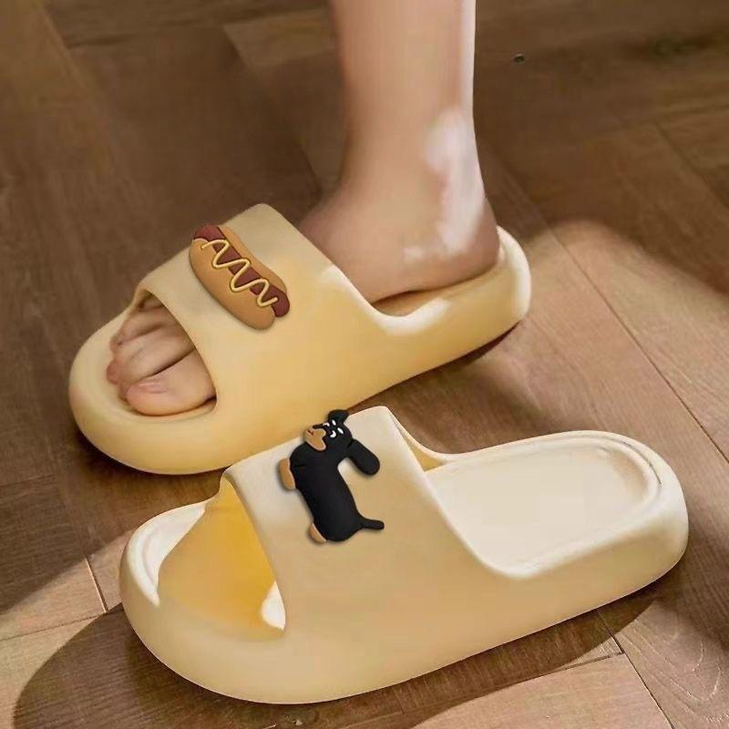 Summer New Style Home Slippers Women's Non-slip Deodorant High-end Sense Of Home Indoor Bathroom Sandals And Slippers