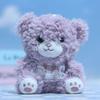 Adorable Plush Rose Bear Keychain With Soft Pp Cotton Filling For Cute Accessories