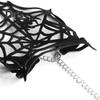 Паутина цепочка на палец ажурный паук декор регулируемая готическая цепочка на руку Хэллоуин вечеринка карнавал пасхальный день браслет кольцо