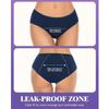 Cotton Women's Menstrual Underwear High Flow Rate Cotton Briefs  Girlfriend Gift