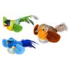 Simulation Bird Interactive Cat Toy Plush Sound Cat Toy Feather Bird Cat Chew Bite Plush Toys Cat Supplies
