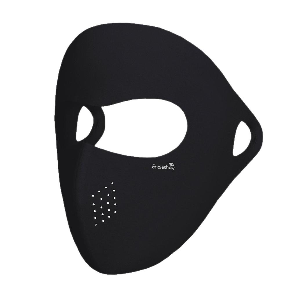 Women's 3D Windproof Full Face Mask - Warm Australian Wool for Autumn/Winter Cycling