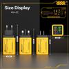 PD 240W Type C USB Fast Charge Charger Multi Ports For iPhone Samsung Huawei Xiaomi Oneplus 6 In 1 Quick Charging Phone Adapter