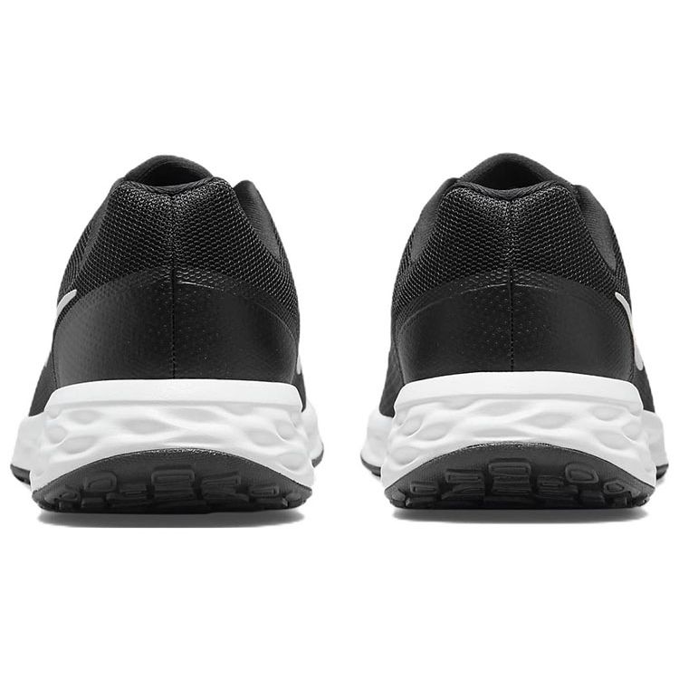 Nike Revolution 6 Extra Wide Черно-Белые Мужские Кроссовки Железно-Серые DD8475-003