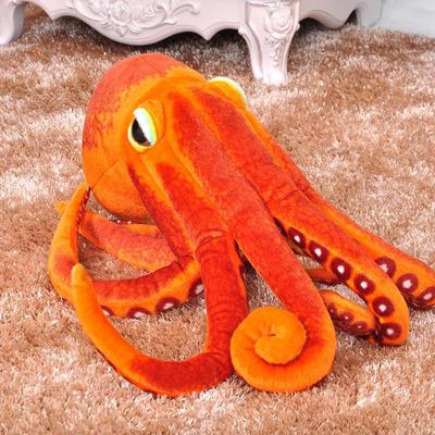 Мягкая игрушка-подушка в виде морского животного: Дизайн Octopus для декора дома и автомобиля