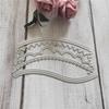Волнистый край Металлические штампы Трафареты Вырубка для DIY Скрапбукинга Альбома Бумажной Карты Тиснение