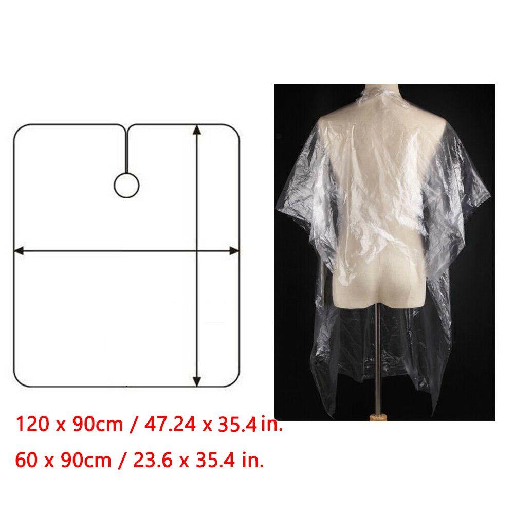 Водонепроницаемая накидка для парикмахерской, шаль, инструменты для химической завивки, одноразовая накидка для стрижки волос
