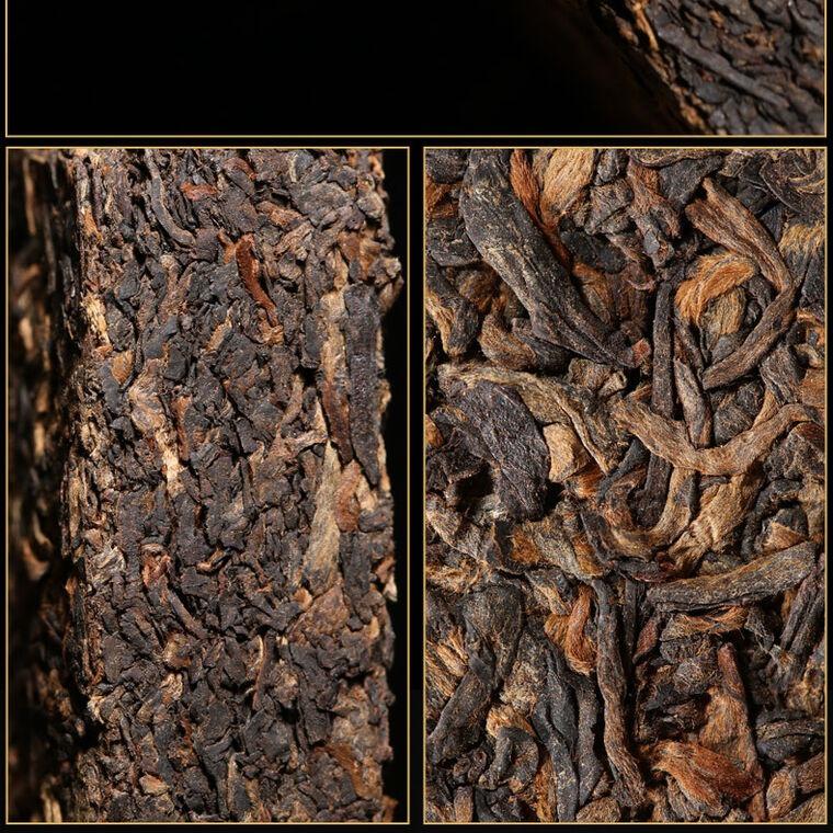 Синьи Хао Цзиньхао Пуэр, выдержанный чай Пуэр, кирпичик, 250 г, спелый чай, чай Пуэр