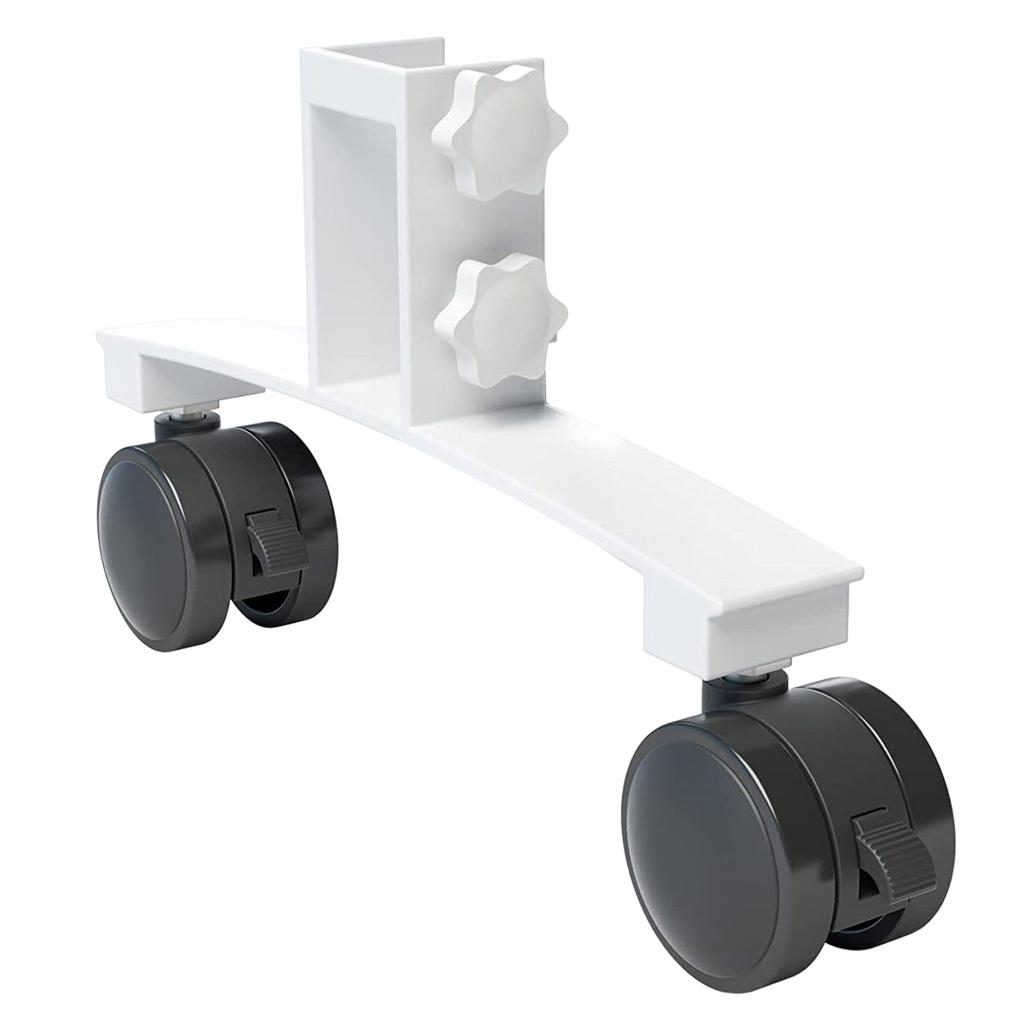 Metal Infrared Heater Bracket Universal Infrared Panel Heater Standing Legs with Wheels Movable Electric Heater Feet Holder Rack