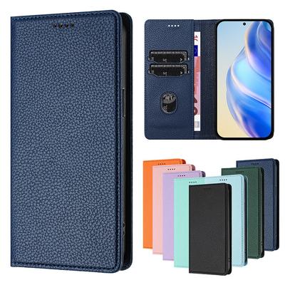 Роскошный чехол-кошелек для телефона Poco X7 X6 X5 X4 X3 C75 C65 C61 C55 C51 C50 C40 C31 C3 Pro Neo NFC GT 5G однотонный чехол