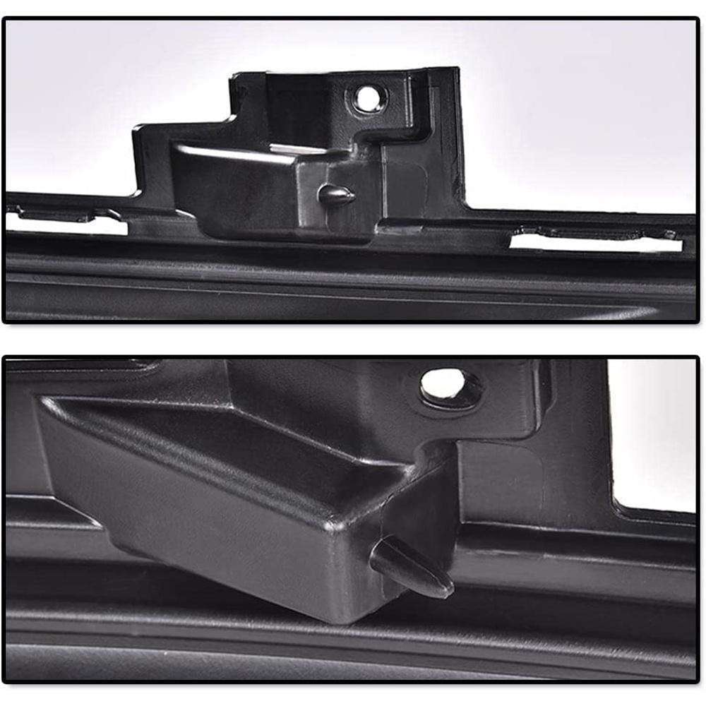 Вставка переднего бампера Крышка противотуманной фары Левая+Правая Подходит для Ford Fusion 2013-2016