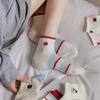 Белые носки Женские короткие носки Летние тонкие Корейский спортивный стиль Носки с низким верхом Дышащие Влагоотводящие