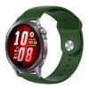 Reverse Buckle Solid Color Silicone Watch Band Adjustable Replacement Strap for Huawei Watch GT Runner 2, Sports Smart Watch Accessory, Strap Only