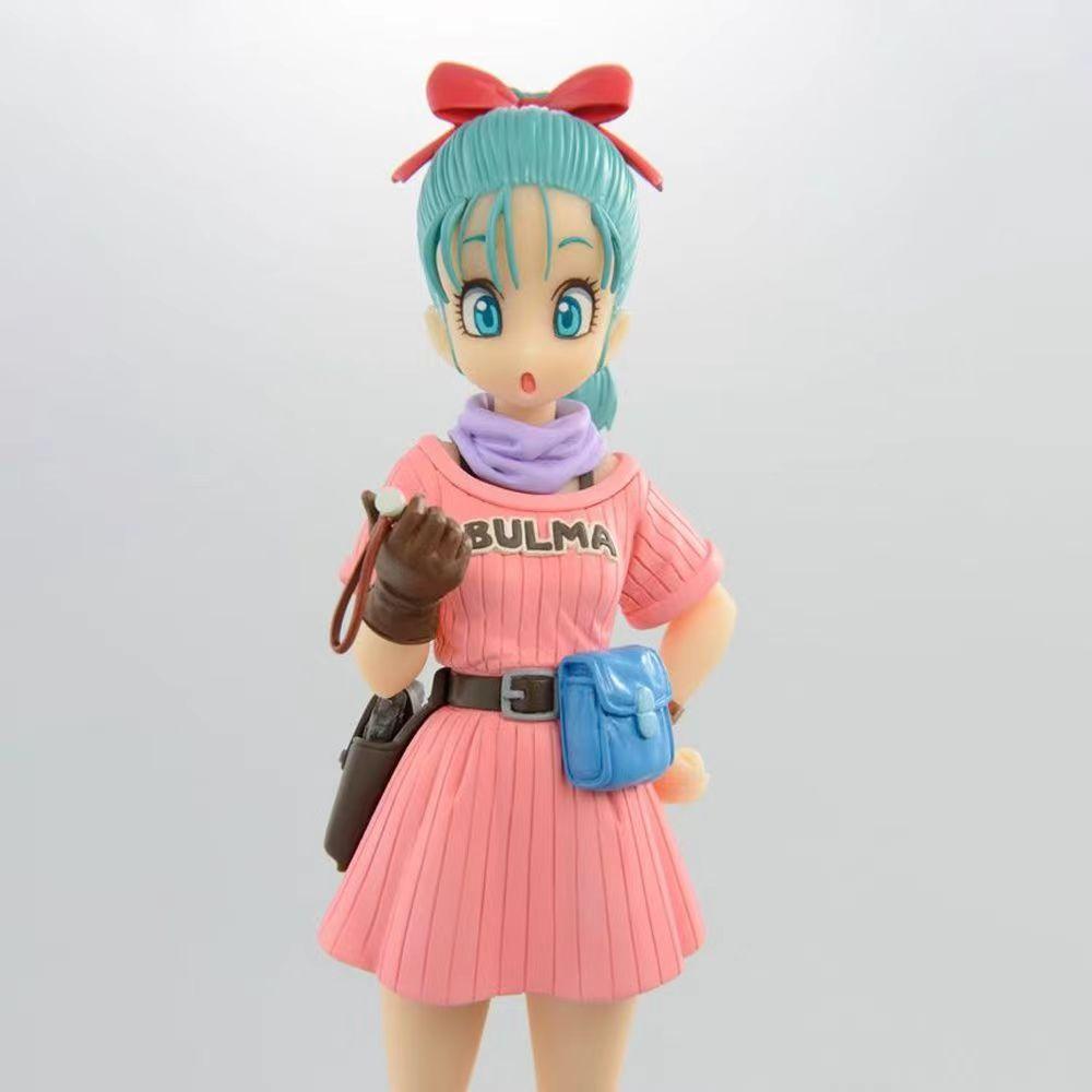 15см Фигурки Dragon Ball Детство Bulma Фигурка Действия ПВХ Статуя Модель Кукла Коллекционная Украшение Комнаты Подарки
