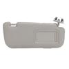 Sun Visor Fabric Grey Sun Shielding Visor Mirror with Makeup Mirror Replacement for Toyota Corolla