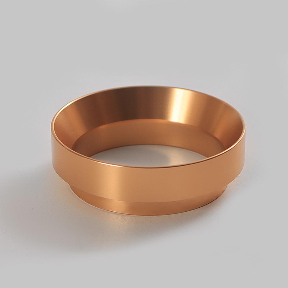 Coffee Powder Funnel Portafilter Aluminum Dosing Ring Coffee Tamper Brewing Bowl Barista Funnel