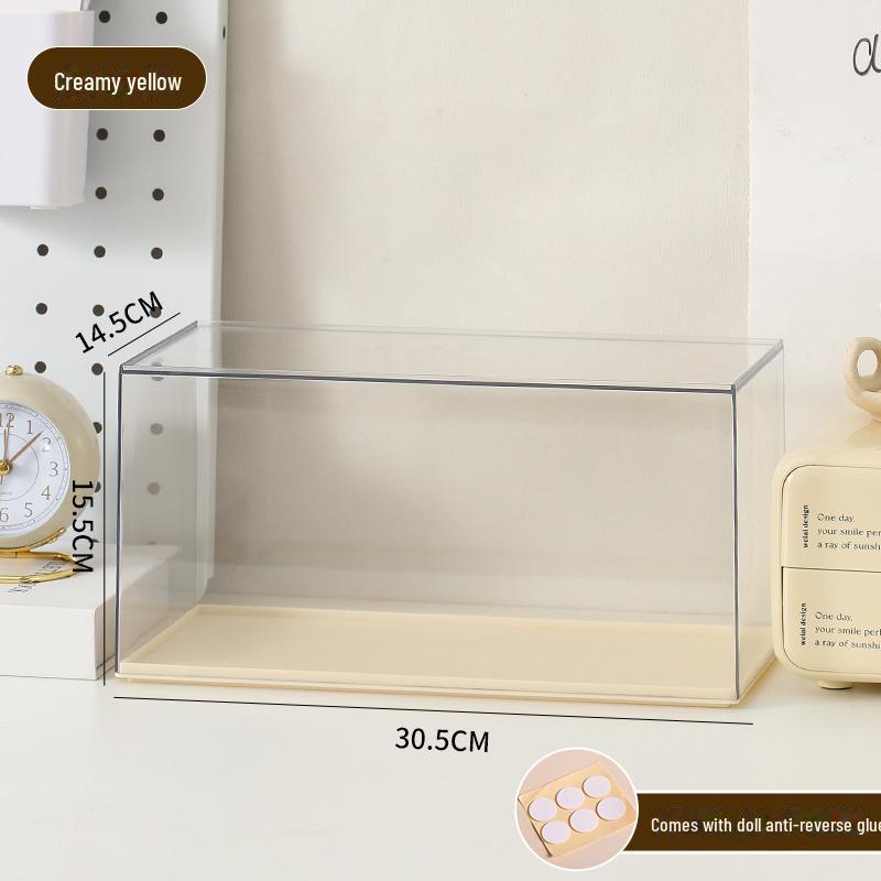 Прозрачный акриловый ящик для хранения LEGO и моделей, пыленепроницаемое матовое покрытие