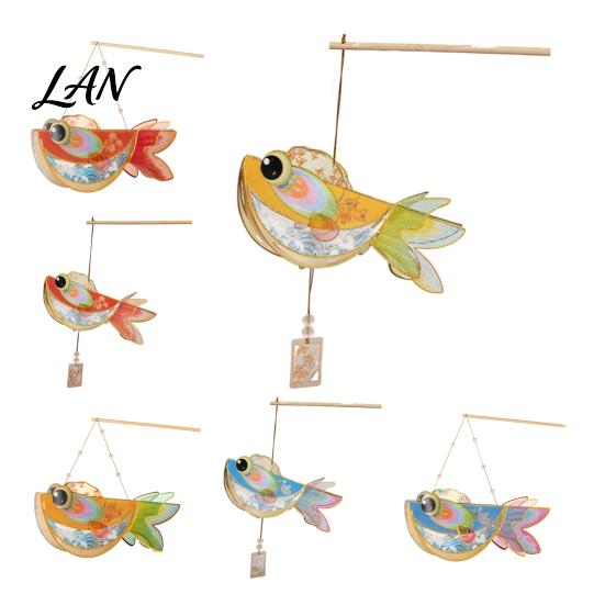 Team Building Art Project DIY Fish Lantern Kit, Chinese Style Handheld Light Up with Hanfu Photography Prop Handle, Traditional Mid-Autumn Spring