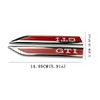 2026 Hot Sticker 2Pcs Metal Car Side Fender Bumper Strip Protective Sticker for Volkswagen GTI Golf 2 3 4 5 6 7 MK2 MK3 MK4 MK5