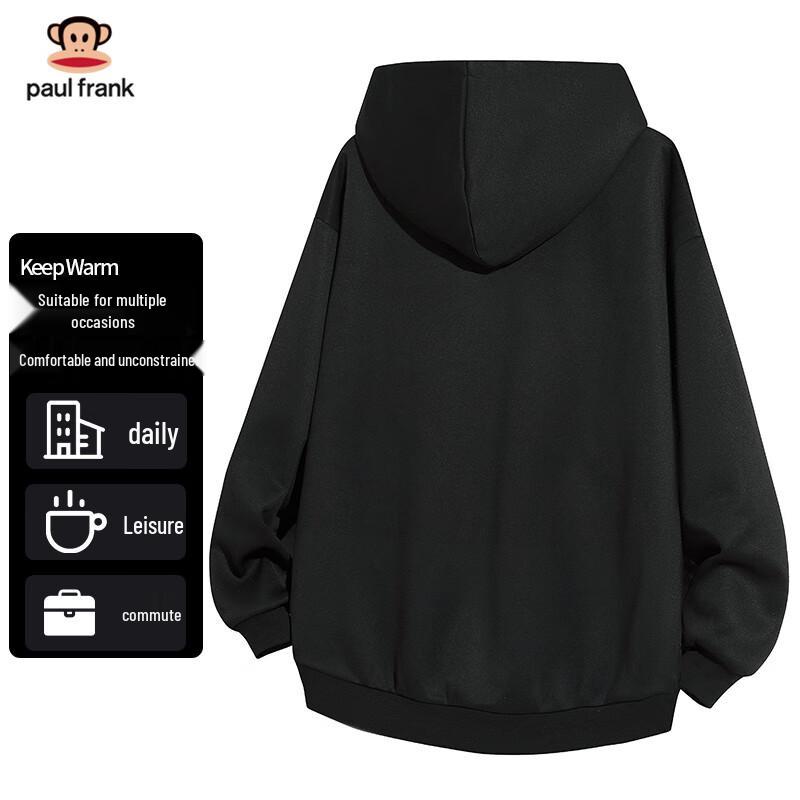 paul frank Men's Hooded Open-Front Sweatshirt