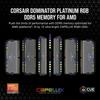 Corsair Память для настольного ПК DOMINATOR PLATINUM RGB CMT32GX5M2B5200Z40 MM8189 DDR5-5200MHz 32GB(16 ГБx2)