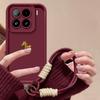 Чехол для Xiaomi 15T Pro Милый 3D Золотая Лошадь С ремешком Чехол для телефона Для Mi 15 T 15T 14T 13T Pro Матовый Мягкий Силиконовый Чехол