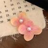Pearl Orchid Hairpin Orchid Flower Duckbill Clip Sweet Bohemia Headwears  Beach