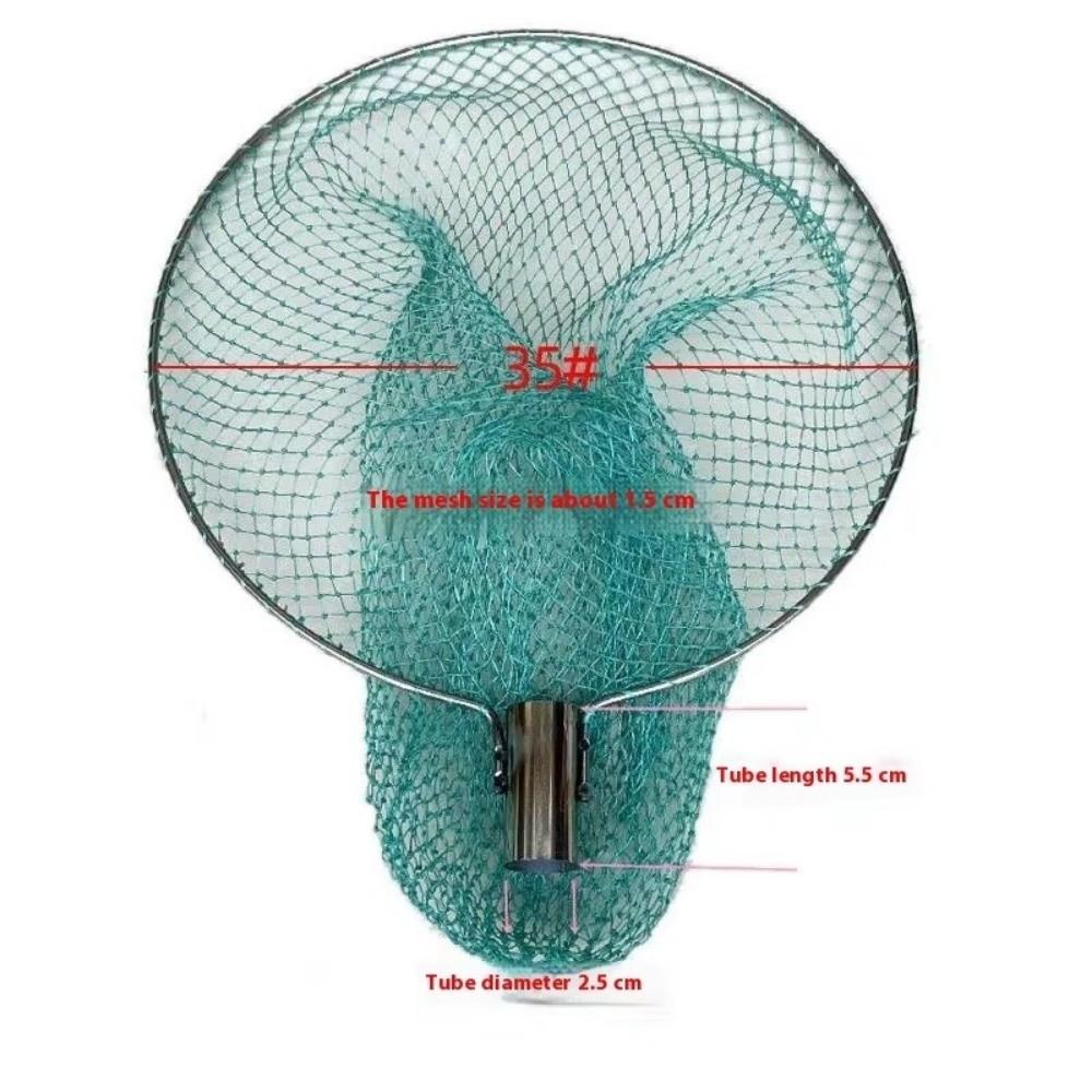 Multi-strand Fishing Landing Net Nylon Mesh Fly Fishing Dip Net For Freshwater Saltwater