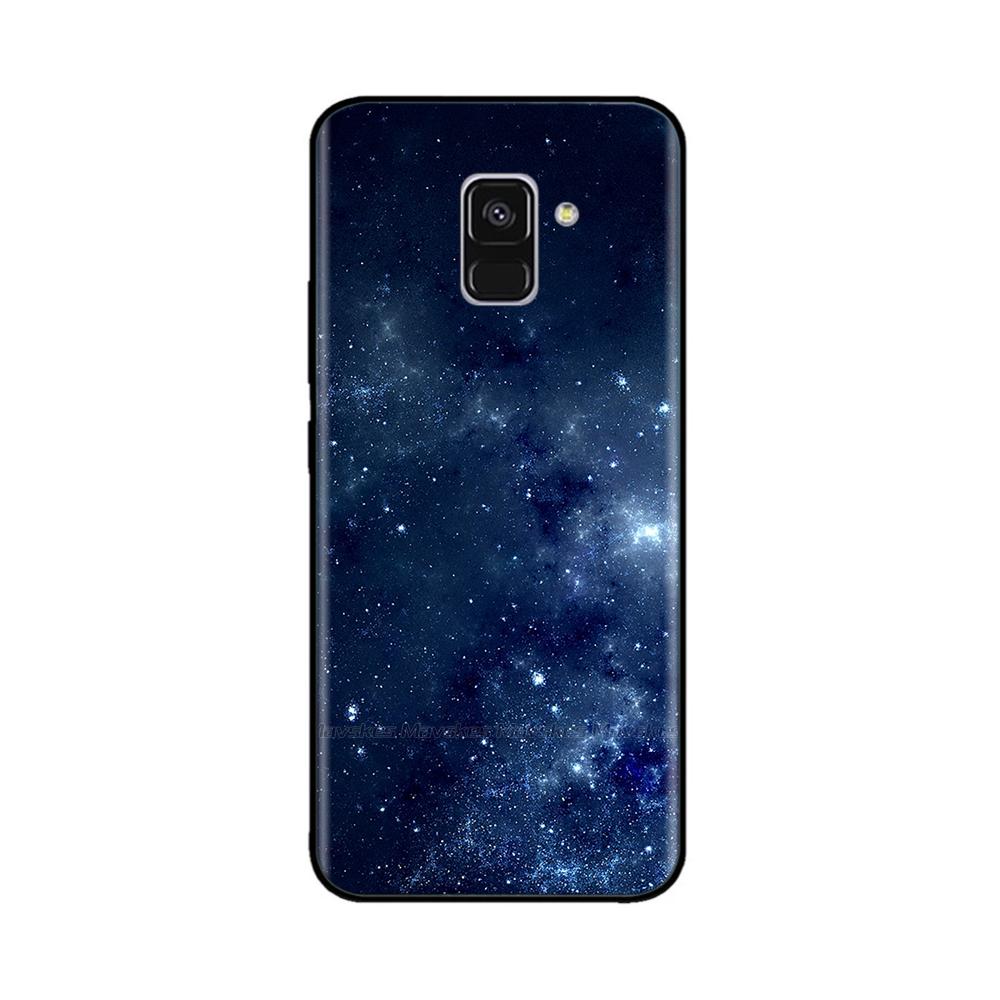 Чехол для Samsung Galaxy A8 2018 Мягкий ТПУ Задняя крышка телефона Для Samsung A8 Plus 2018 A730 Чехол GalaxyA8 A 8 Силиконовый бампер Coque