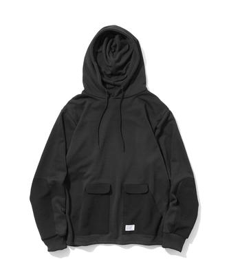GORDON MILLER Parka Polycotton Parka S Size Black 1626412 Мужская с несколькими карманами