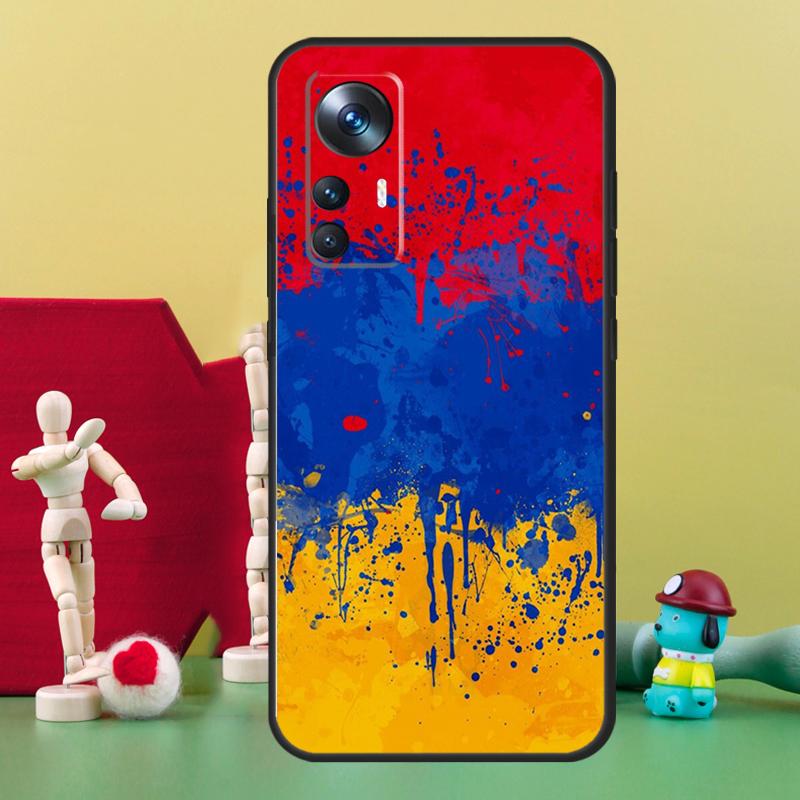 Чехол Армянский Флаг для Xiaomi 17 Pro Max 13 14 15 Ultra 15T 13T 14T Pro POCO X7 Pro X5 X6 F5 F6 F7