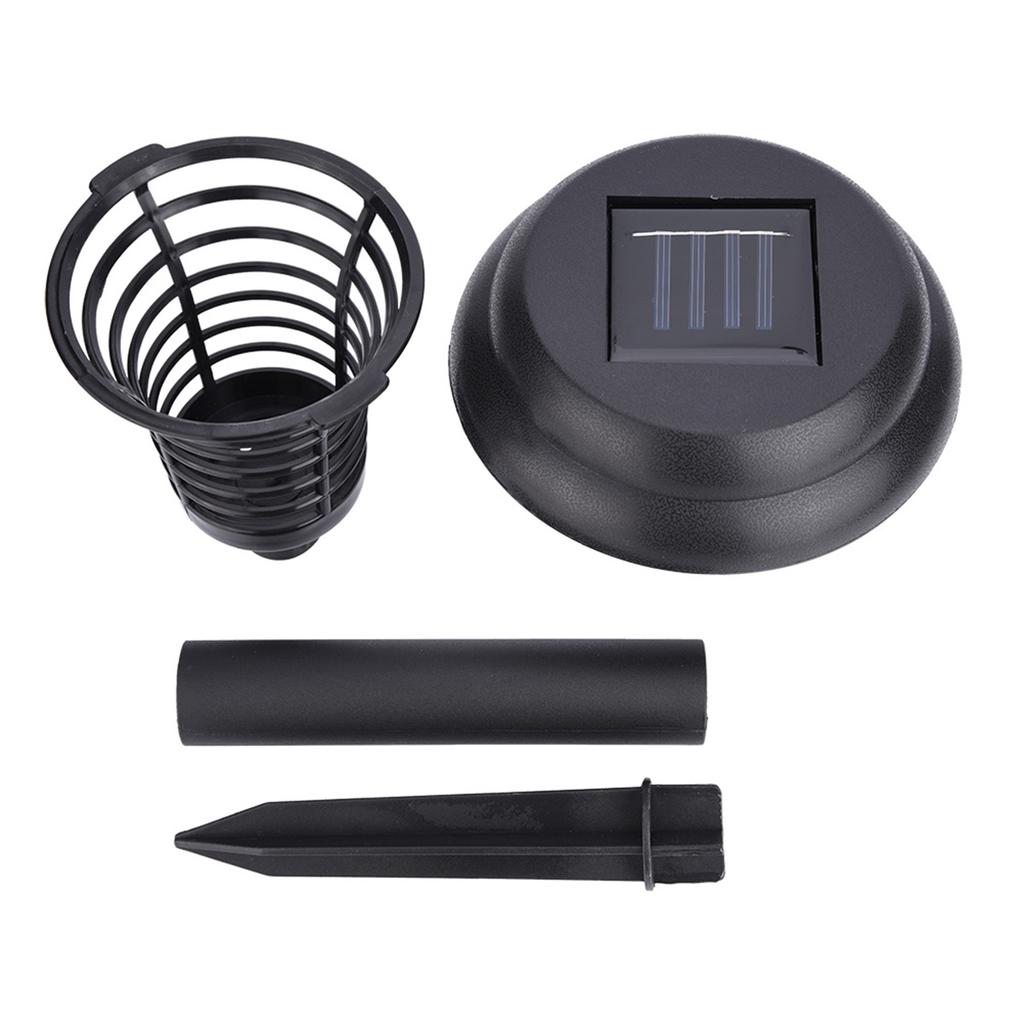 Солнечная энергия ловушка для насекомых электронная убийца комаров светодиодный светильник для сада и газона