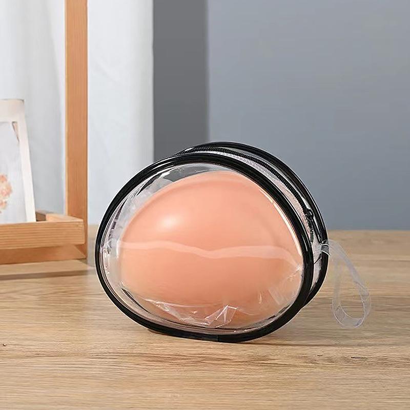 ПВХ прозрачный нагрудный мешок для хранения кукол, мешок для хранения пыли на открытом воздухе, водонепроницаемый органайзер для косметики, утолщенный кошелек