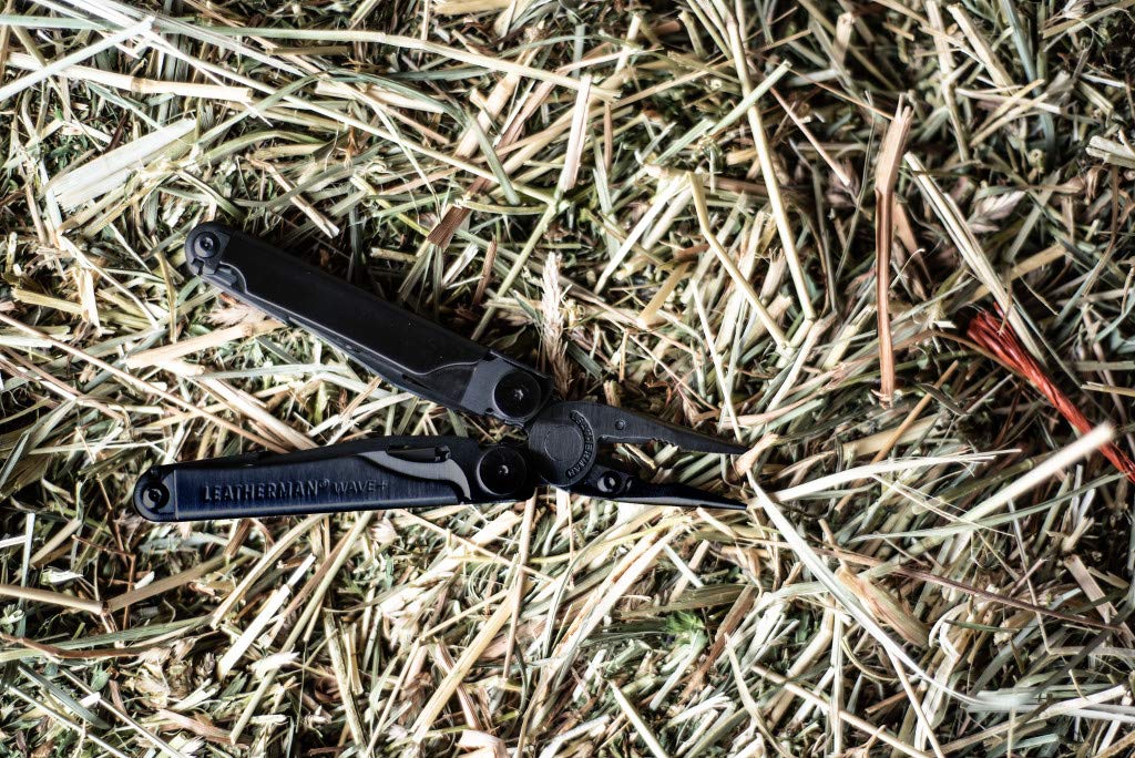 LEATHERMAN WAVE PLUS ЧЕРНЫЙ с чехлом MOLLE Японская гарантия Мультитул [Оригинальный продукт] 25-летняя