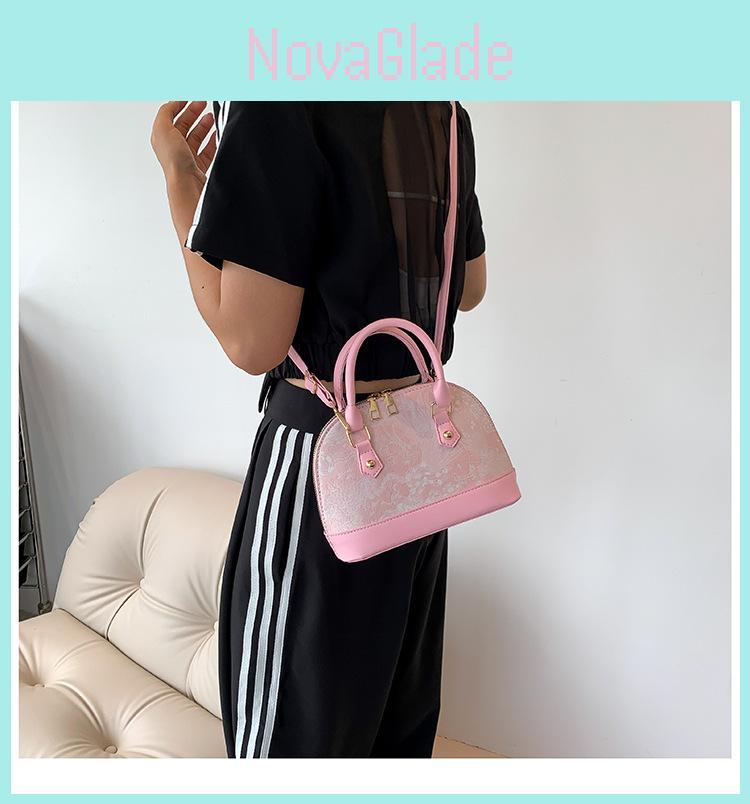 Stylish Korean Version Shell Bag For Women 2023 Summer Chic Crossbody Bag