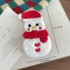 Creative Polar Bear Christmas Hair Clip Snowman Stocking Plush Xmas Barrettes Reindeer Snowflake Santa Claus Hairpin Christmas