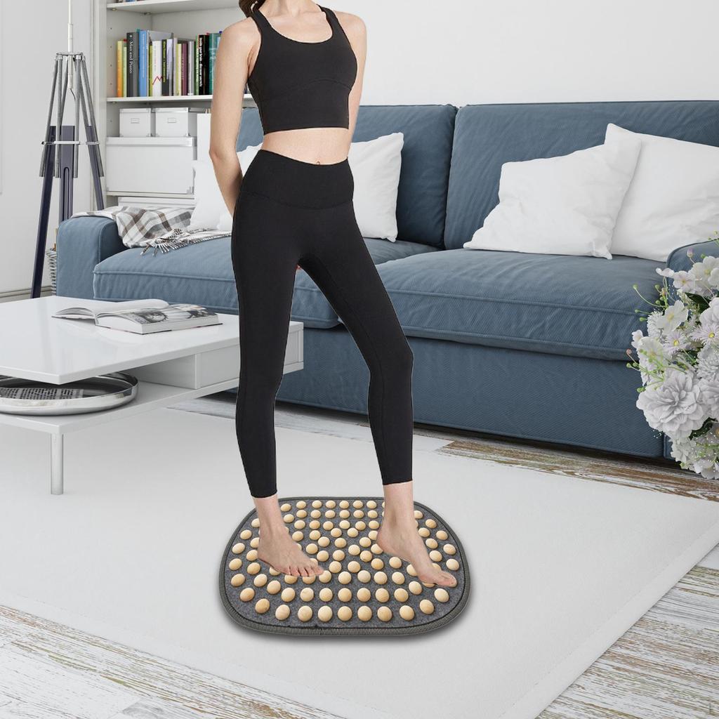 Деревянный коврик для акупрессуры стоп для мужчин и женщин, легкая массажная доска