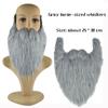 Artificial Cosplay DIY Fancy Dress Simulated Beard Fake Beard Long Fluff Beard Handmade Mustache